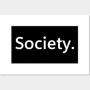 Society Posters and Art